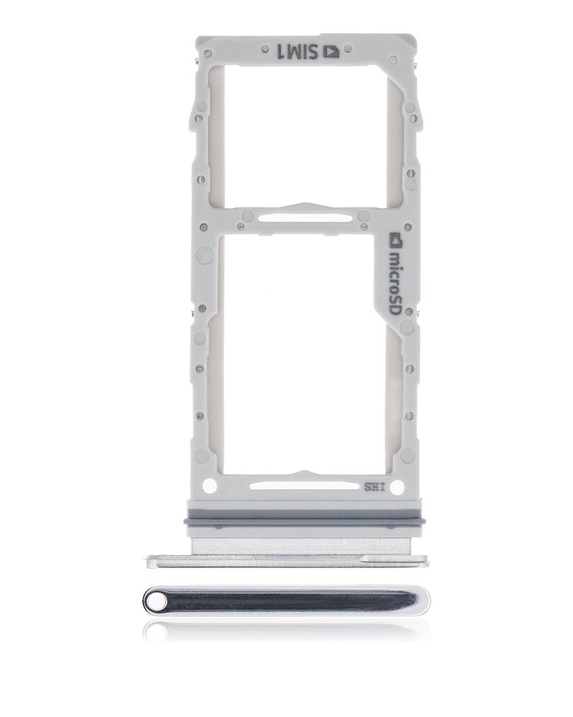 Dual Sim Card Tray Compatible For Samsung Galaxy A90 5G (A908/2019) (White)