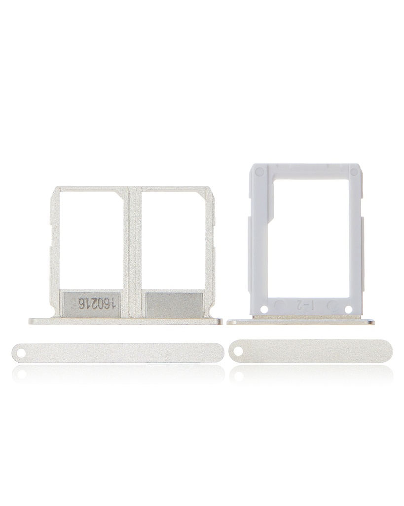 Dual Sim Card Tray Compatible For Samsung Galaxy A9 Pro (A910/2016) (Gold) (2 Piece Set)