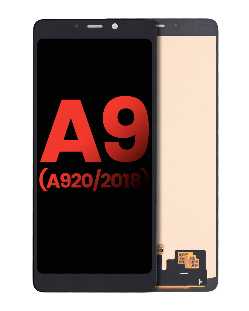 OLED Assembly Without Frame Compatible For Samsung Galaxy A9 (A920/2018) (Aftermarket Plus) (Black)