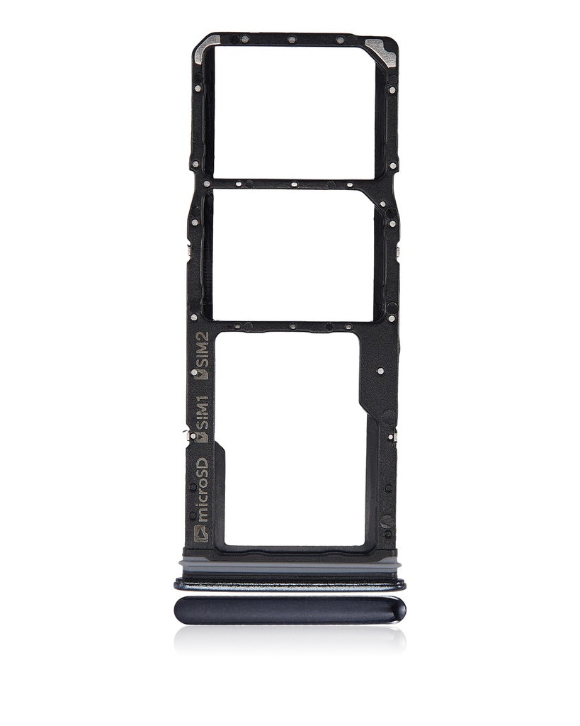 Dual Sim Card Tray Compatible For Samsung Galaxy A9 (A920/2018) (Caviar Black)