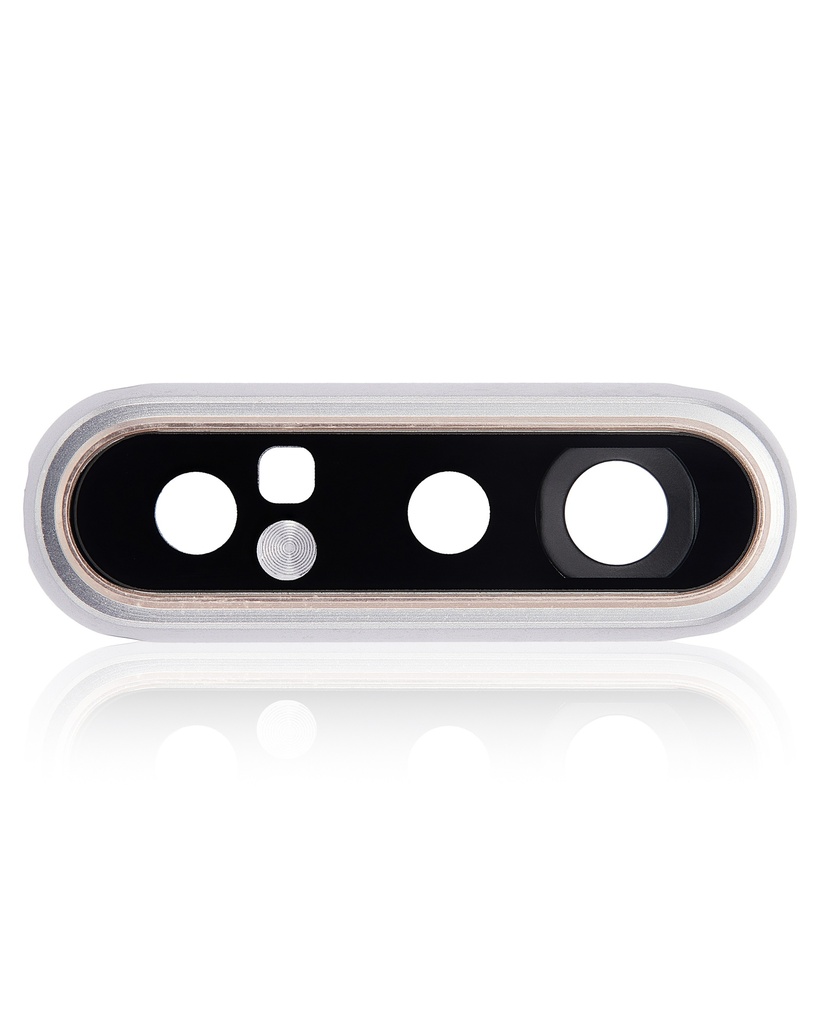 Back Camera Lens With Bracket/Bezel Compatible For Samsung Galaxy A80 (A805/2019) (Ghost White)