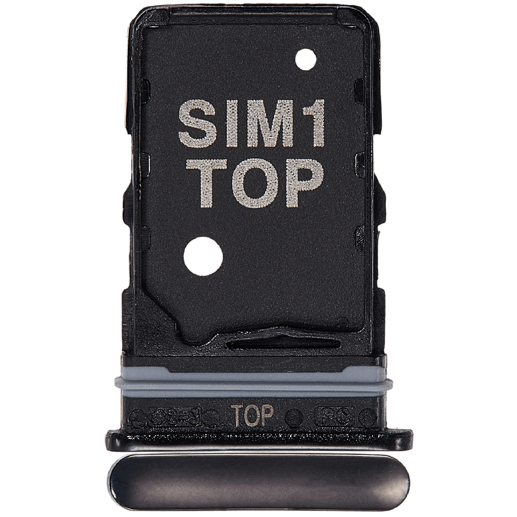 Dual Sim Card Tray Compatible For Samsung Galaxy A80 (A805/2019) (Phantom Black)