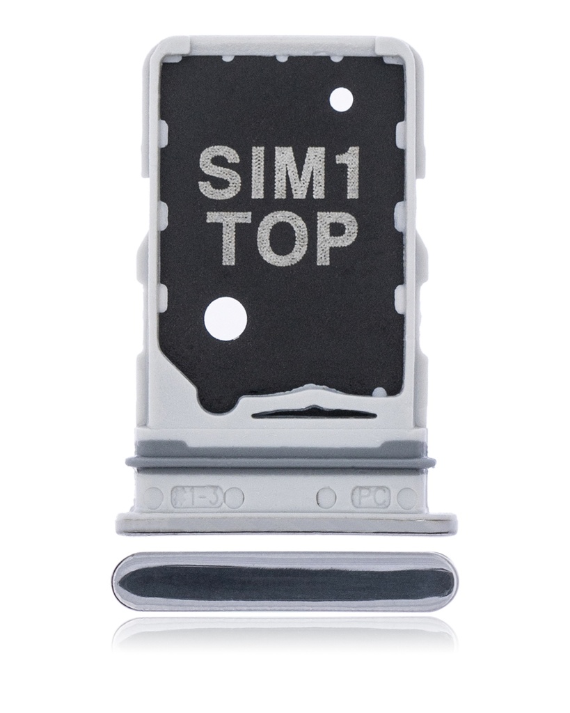 Single Sim Card Tray Compatible For Samsung Galaxy A80 (A805/2019) (Ghost White)