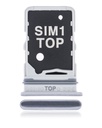 Dual Sim Card Tray Compatible For Samsung Galaxy A80 (A805/2019) (Ghost White)