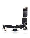 Charging Port Flex Cable Compatible For iPhone 14 Plus (Premium) (Midnight)