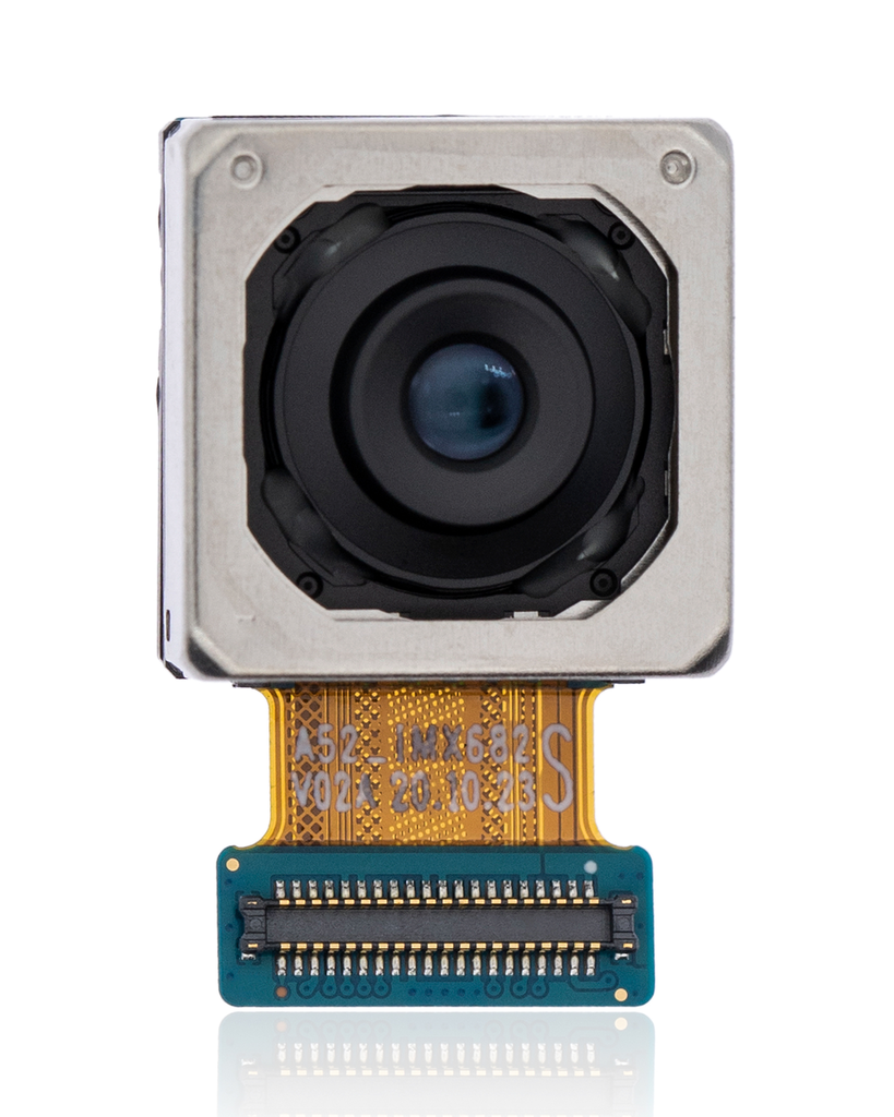 Back Camera (Wide) Compatible For Samsung Galaxy A52 4G (A525/2021)/5G (A526/2021)/A72 (A725/2021) (Service Pack)