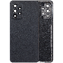 Back Cover Glass With Camera Lens Compatible For Samsung Galaxy A52 4G (A525/2021) (Aftermarket Plus) (Black)