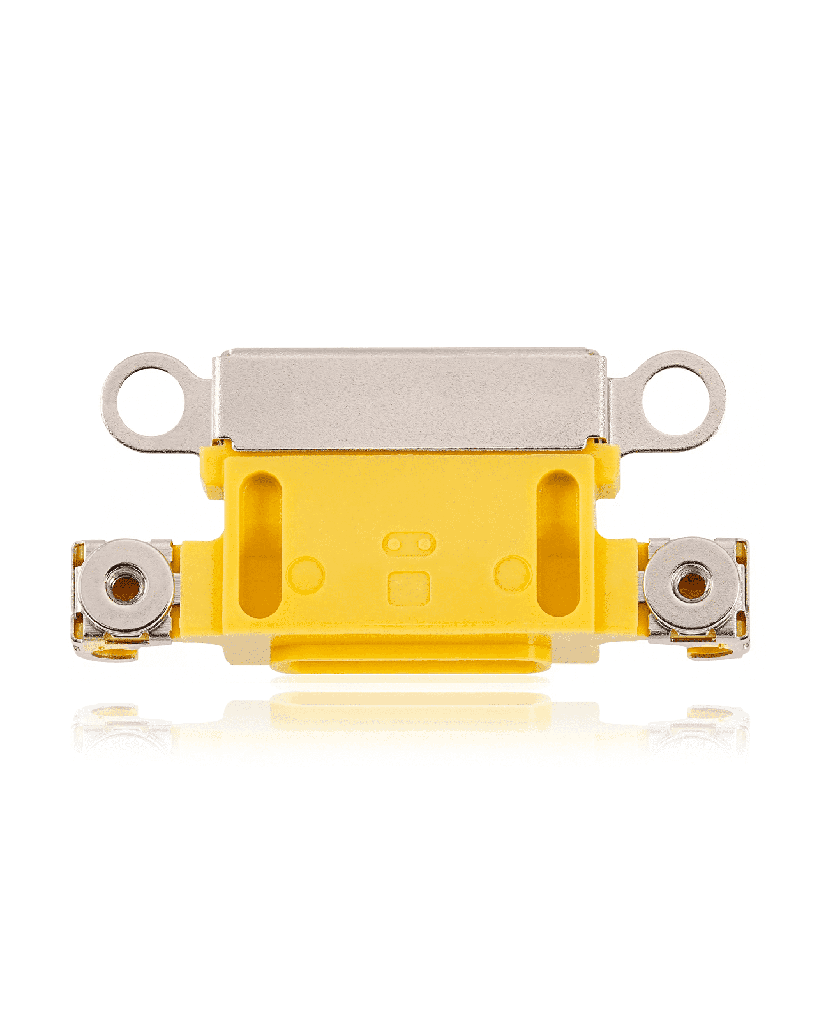 Charging Port Only Compatible For iPhone 14 / 14 Plus (Yellow) (10 Pack)