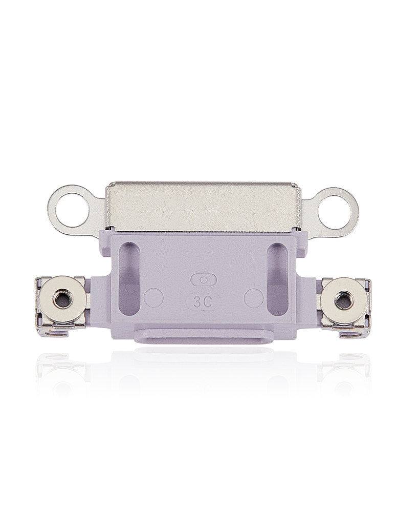 Charging Port Only Compatible For iPhone 14 / 14 Plus (Purple) (10 Pack)