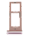 Dual Sim Card Tray Compatible For Samsung Galaxy A51 5G (A516/2020) (Prism Cube Pink)