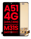 OLED Assembly Without Frame Compatible For Samsung Galaxy A51 4G (A515/2019)/M31S (M317/2020) (6.33&quot;) (Aftermarket Plus) (All Colors)