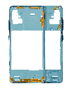 Mid-Frame Housing Compatible For Samsung Galaxy A51 4G (A515/2019) (Prism Crush Blue)