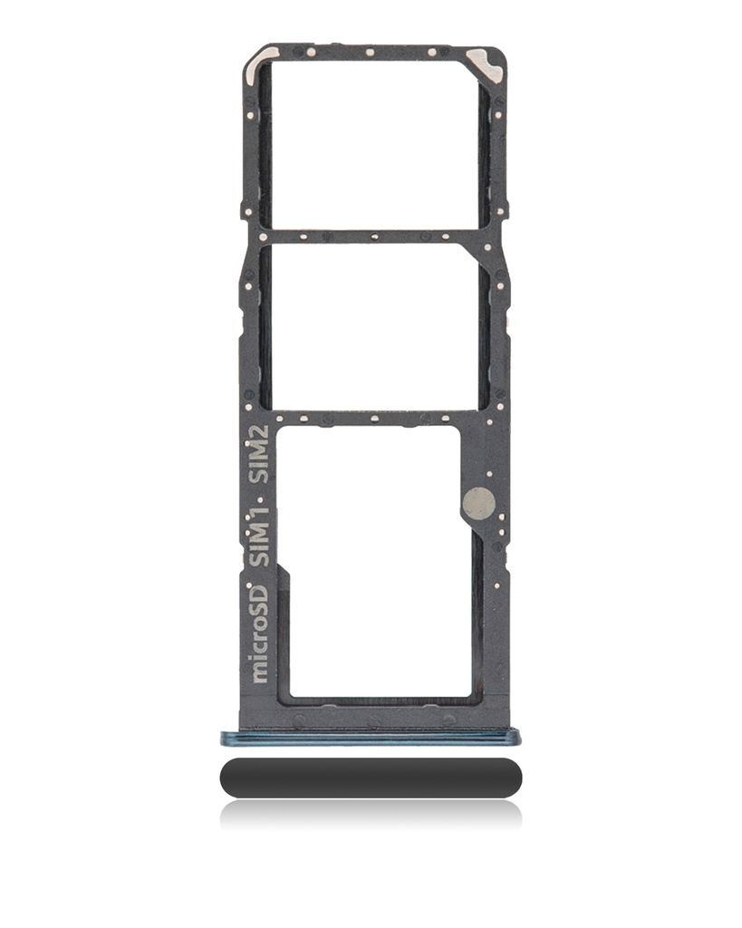 Dual Sim Card Tray Compatible For Samsung Galaxy A51 4G (A515/2019) (Prism Crush Black)