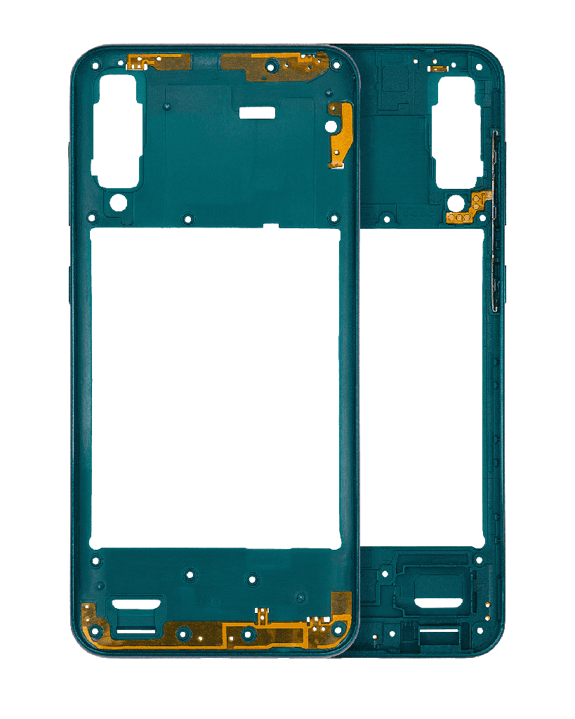 Mid-Frame Housing Compatible For Samsung Galaxy A50s (A507/2019) (Aftermarket Plus) (Prism Crush Green)