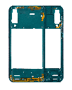 Mid-Frame Housing Compatible For Samsung Galaxy A50s (A507/2019) (Aftermarket Plus) (Prism Crush Green)