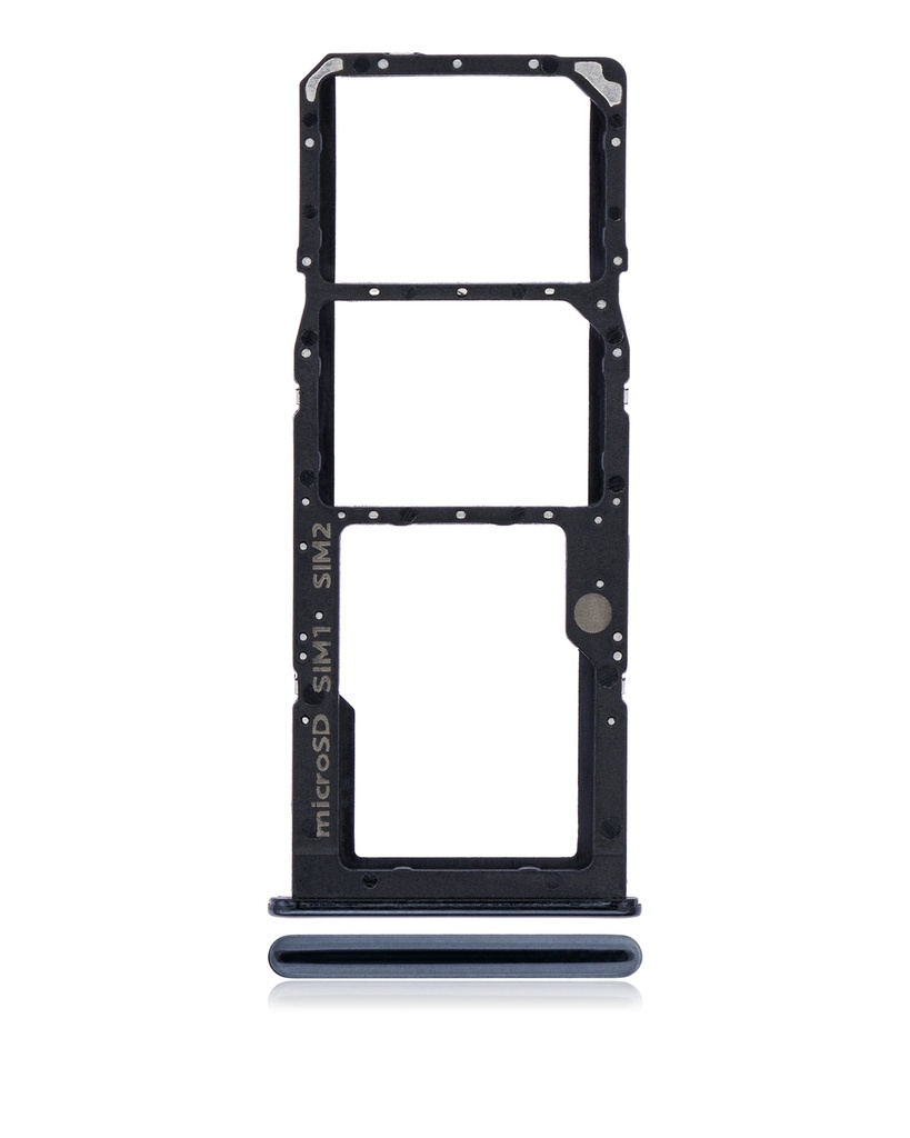 Dual Sim Card Tray Compatible For Samsung Galaxy A50S (A507/2019) (Prism Crush Black)