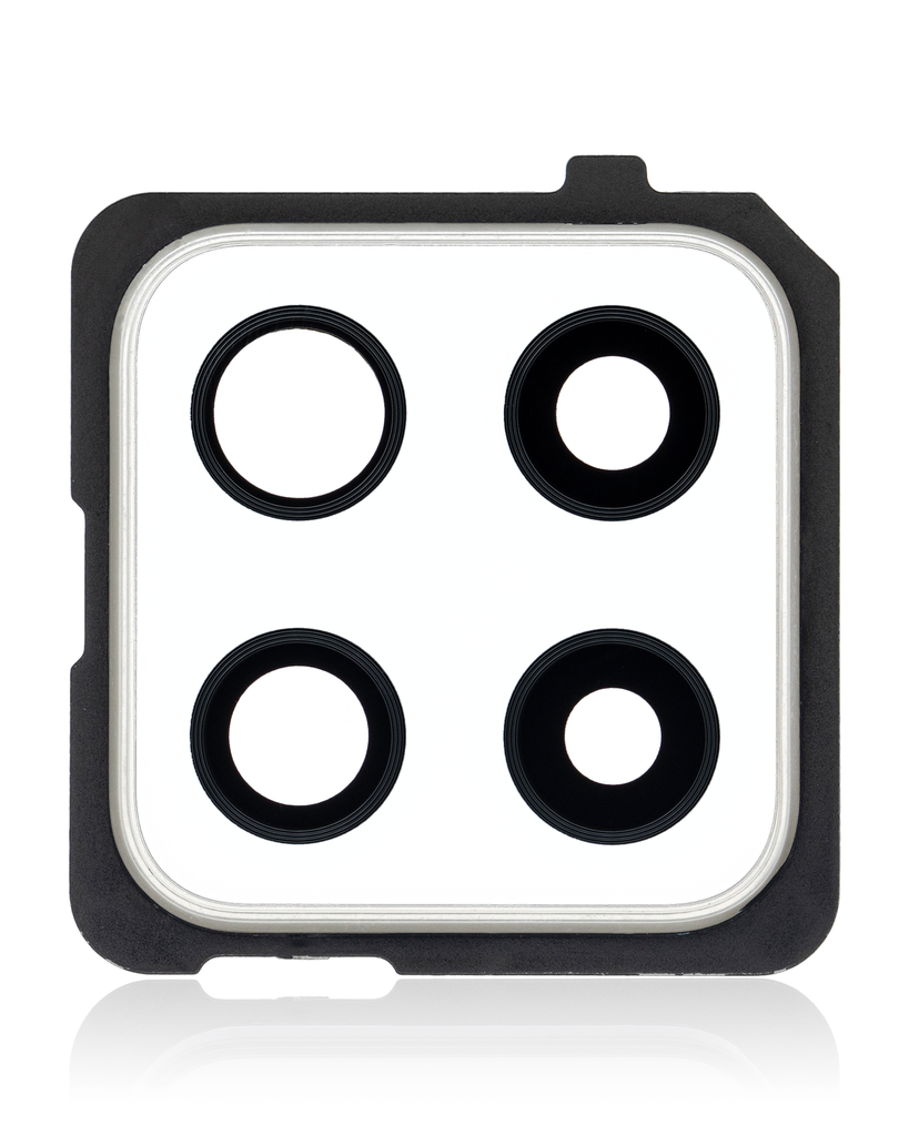 Back Camera Lens With Cover Bezel Ring Compatible For Samsung Galaxy A42 5G (A426/2020) (Prism Dot White)