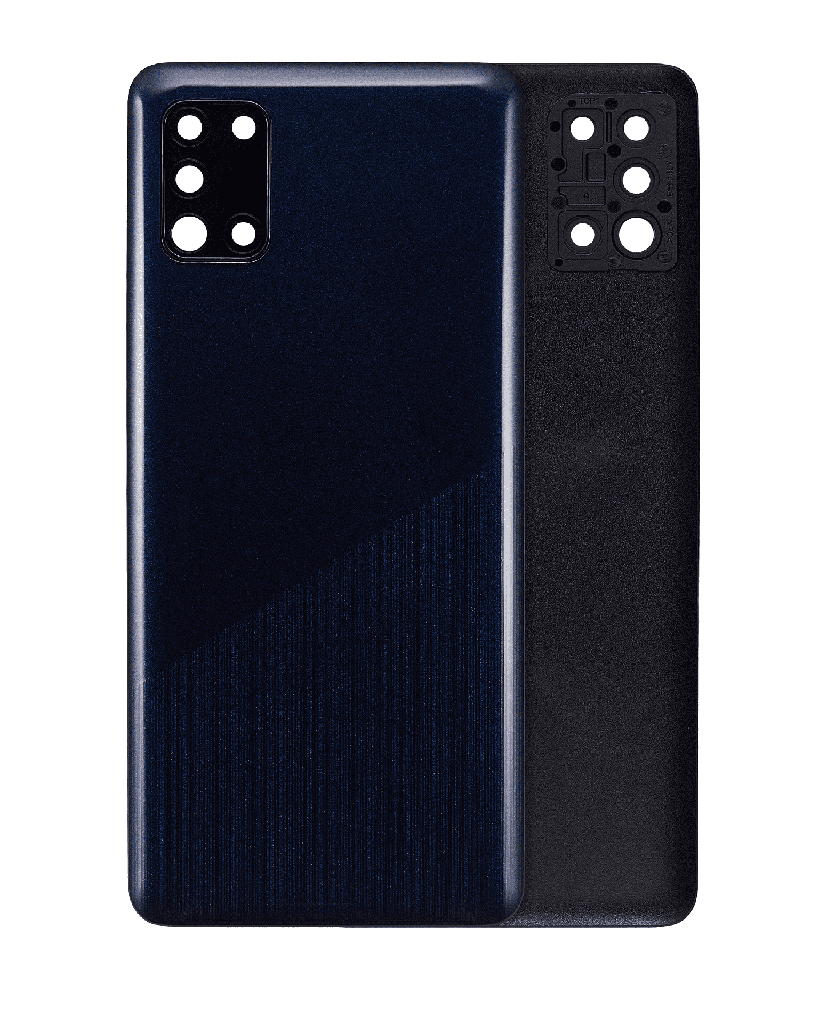 Back cover Glass With Camera Lens Compatible For Samsung Galaxy A31 (A315/2020) (Aftermarket Plus) (Prism Crush Blue)
