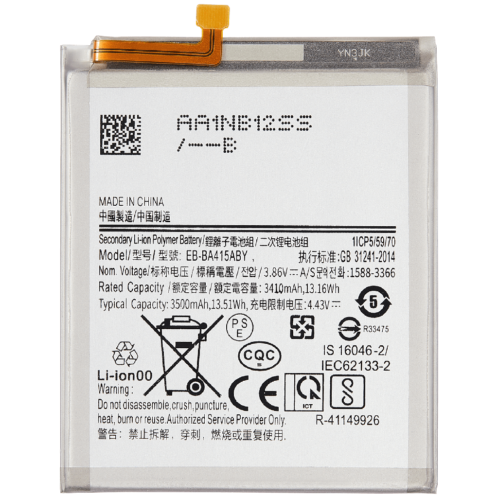 Replacement Battery Compatible For Samsung Galaxy A41 (A415/2020) (EB-BA415ABYY)