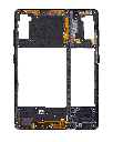 Mid-Frame Housing Compatible For Samsung Galaxy A41 (A415/2020) (Aftermarket Plus) (Prism Crush Black)