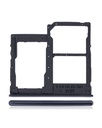 Dual Sim Card Tray Compatible For Samsung Galaxy A41 (A415/2020) (Prism Crush Black)