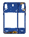 Mid-Frame Housing Compatible For Samsung Galaxy A40 (A405/2019) (Aftermarket Plus) (Blue)