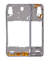 Mid-Frame Housing Compatible For Samsung Galaxy A40 (A405/2019) (Aftermarket Plus) (White)