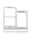 Dual Sim Card Tray Compatible For Samsung Galaxy A40 (A405/2019) (White)
