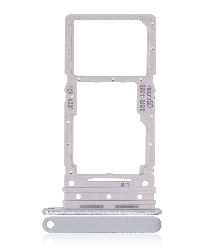 Dual Sim Card Tray Compatible For Samsung Galaxy A34 (A346/2023) (Silver)