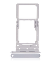 Dual Sim Card Tray Compatible For Samsung Galaxy A34 (A346/2023) (Silver)