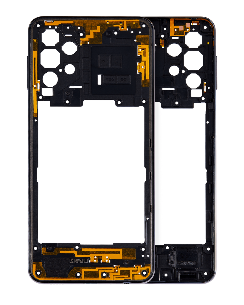 Mid-Frame Housing Compatible For Samsung Galaxy A32 5G (A326/2021) (Awesome Black)