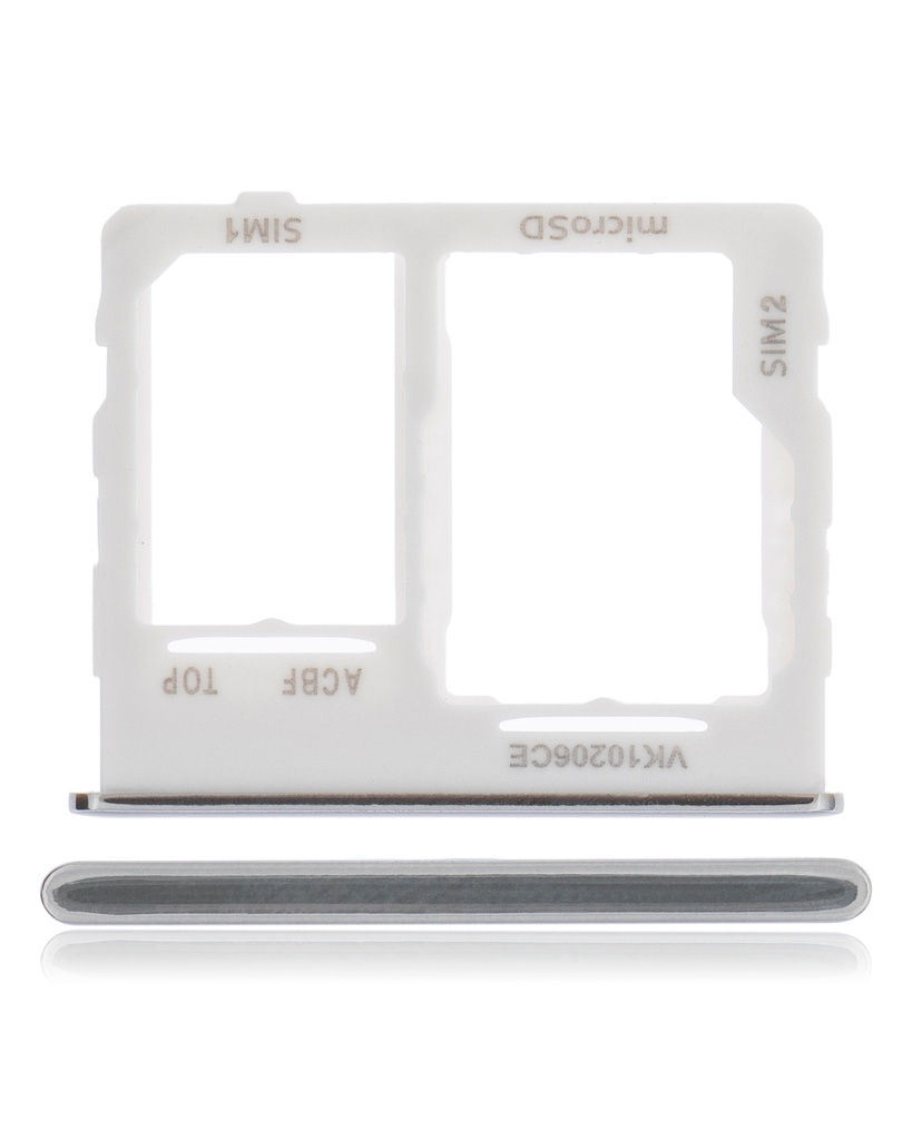 Dual Sim Card Tray Compatible For Samsung Galaxy A32 5G (A326/2021) (Awesome White)