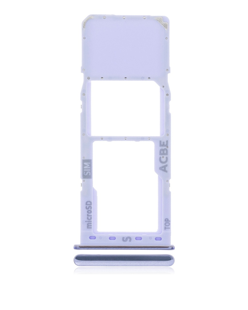Single Sim Card Tray Compatible For Samsung Galaxy A32 (A325/2021) (Awesome Violet)