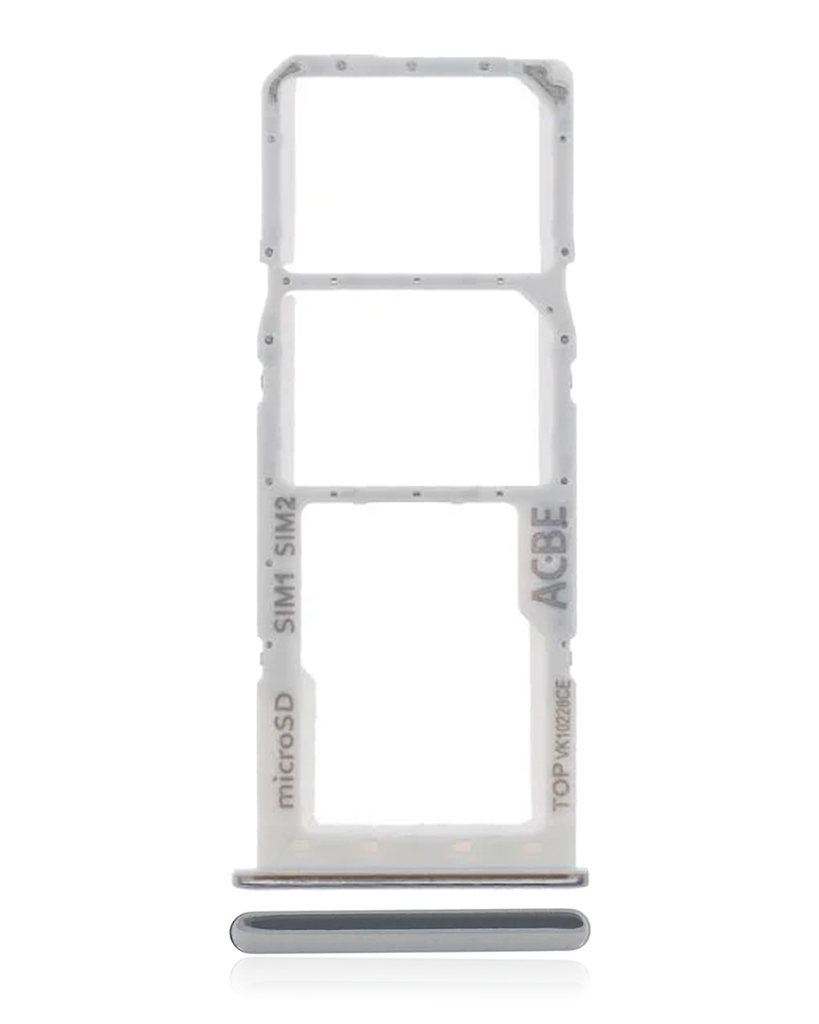 Dual Sim Card Tray Compatible For Samsung Galaxy A32 (A325/2021) (Awesome White)
