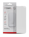 Casper Pro Tempered Glass Compatible For iPhone 15 Plus / 16 Plus (Retail Pack) (Clear)