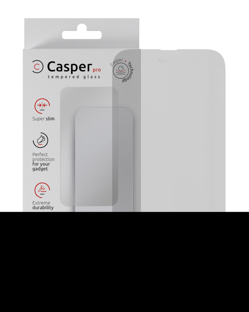Casper Pro Tempered Glass Compatible For iPhone 14 Pro Max (Retail Pack) (Matte)