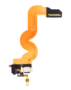 Headphone Jack With Charging Port Flex Cable Compatible For iPod Touch 5 (Black)