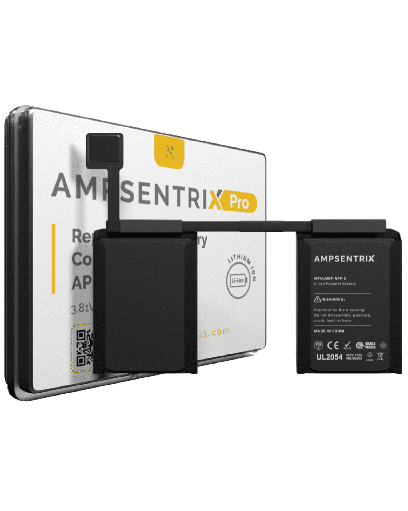 Replacement Battery Compatible For Airpods Pro Charging Case (AmpSentrix Pro)