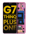 LCD Assembly With Frame Compatible For LG G7 ThinQ / G7 Plus / G7 One (Refurbished) (Raspberry Rose)