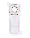 Back Camera Lens With Power / Volume Buttons Compatible For LG G4 (White)