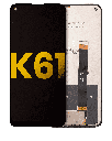 LCD Assembly Without Frame Compatible For LG K61 (2020) (Refurbished) (Black)