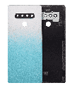 Back cover Glass With Camera Lens Compatible For LG Stylo 6 / K71 (White)