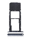 Single Sim Card Tray Compatible For LG K51 (K500MM) (Black)
