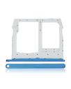 Sim Card + SD Card Tray Compatible For LG Q60 / K50 (2019 / X52) / K40S (2019 / X430) (Moroccan Blue)