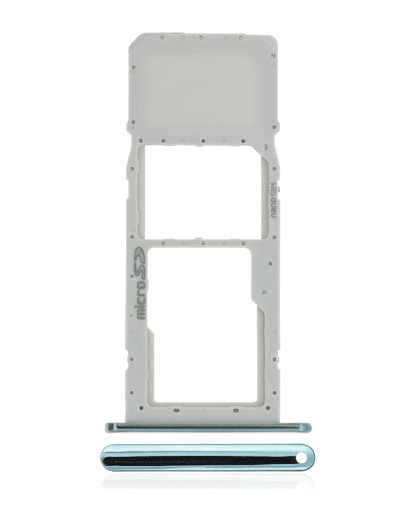 Single Sim Card Tray Compatible For LG K22 (2020) (Blue)