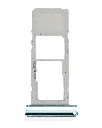 Single Sim Card Tray Compatible For LG K22 (2020) (Blue)