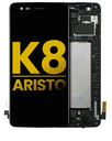 LCD Assembly With Frame Compatible For LG K8 (2017)/Aristo (US Version) (Refurbished) (Black)