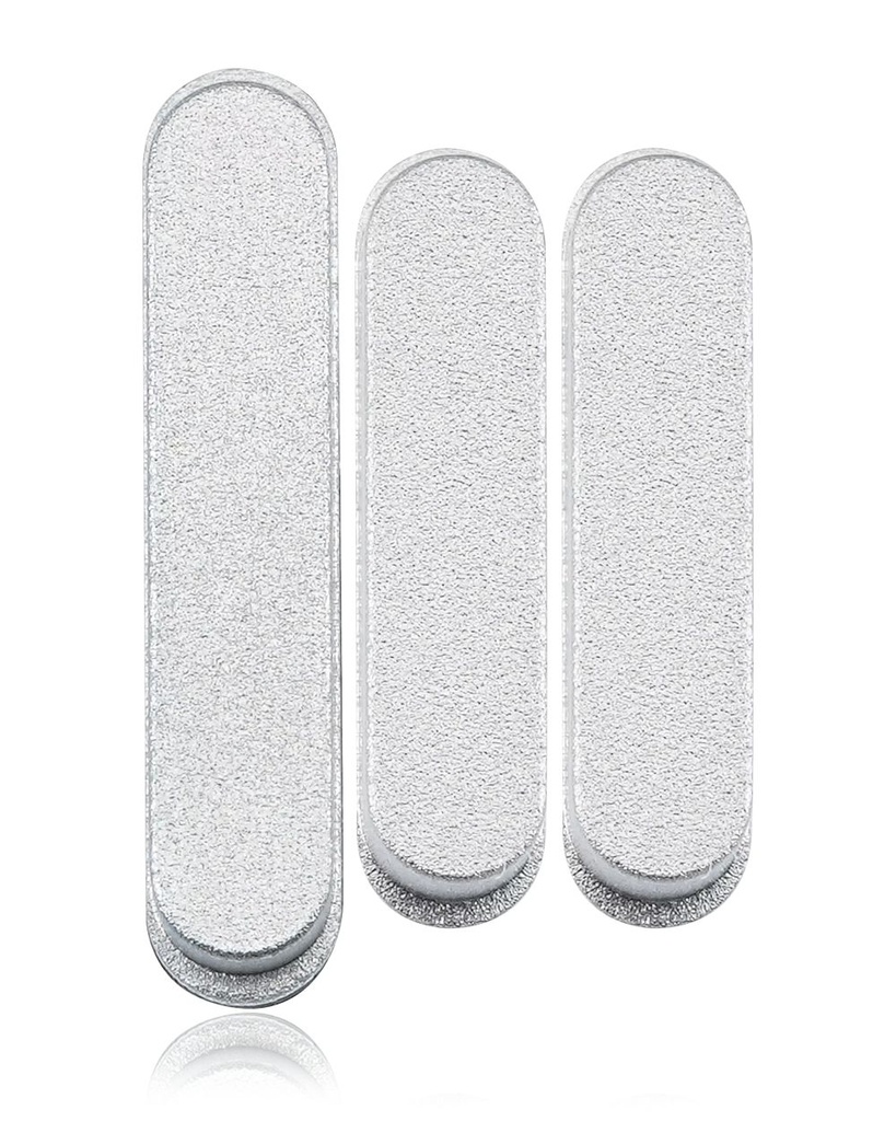 Hard Buttons (Power / Volume) Compatible For iPad Pro 11&quot; 2nd Gen (2020) / Pro 11&quot; 3rd Gen (2021) / Pro 11&quot; 4th Gen (2022) / Pro 12.9&quot; 4th Gen (2020) / Pro 12.9&quot; 5th Gen (2021) / Pro 12.9&quot; 6th Gen (2022) (Silver)