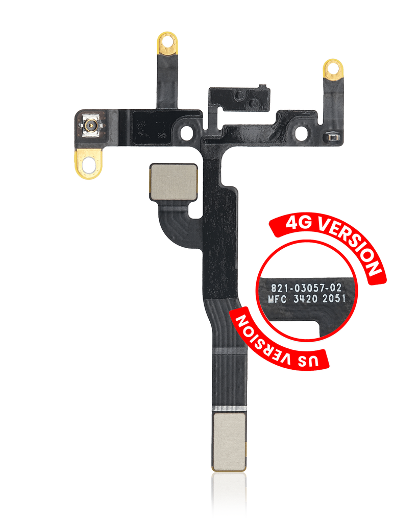 Power Button Flex Cable Compatible For iPad Pro 12.9&quot; 5th Gen (2021) / Pro 12.9&quot; 6th Gen (2022) / Pro 11&quot; 3rd Gen (2021) / Pro 11&quot; 4th Gen (2022) (US Version) (4G Version)