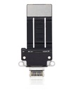Charging Port Flex Cable Compatible For iPad Pro 11&quot; 3rd Gen (2021) / Pro 11&quot; 4th Gen (2022) / iPad Pro 12.9&quot; 5th Gen (2021) / Pro 12.9&quot; 6th Gen (2022) (Silver) (Premium)